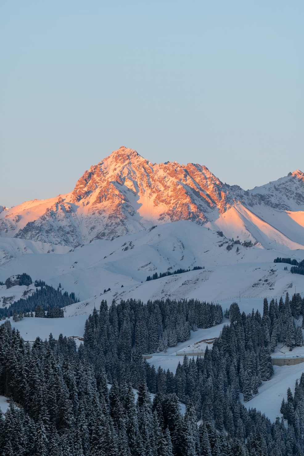 Alpine mountain view